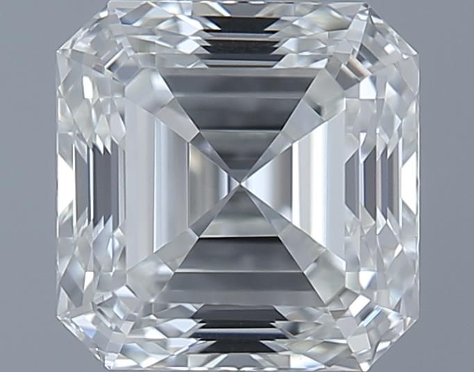 0.7ct Asscher H VVS1 Natural Diamond