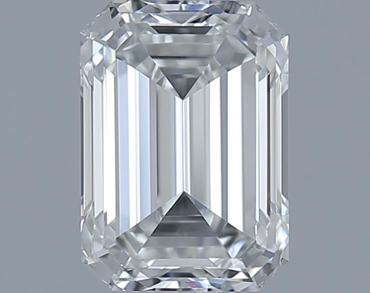 0.9ct Emerald H IF Natural Diamond
