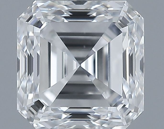 0.71ct Asscher E VS1 Natural Diamond