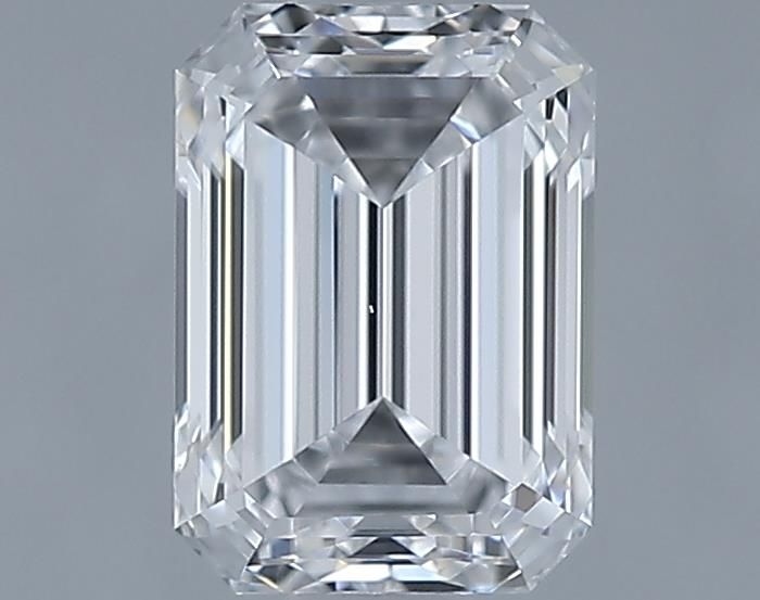 0.81ct Emerald D VS2 Natural Diamond