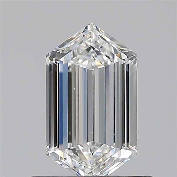 0.7ct Hexagonal E VS2 Natural Diamond