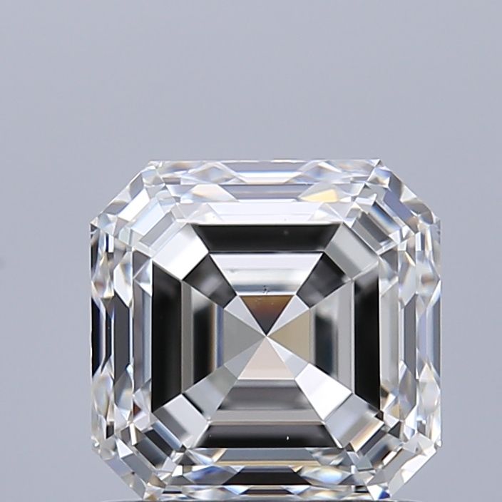 1.12ct Asscher F VS2 Natural Diamond