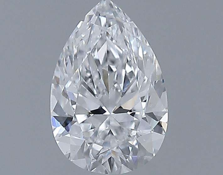 0.7ct Pear D VS2 Natural Diamond