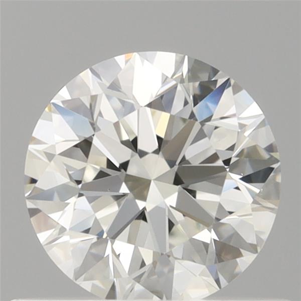 0.59ct Round H VVS1 Natural Diamond