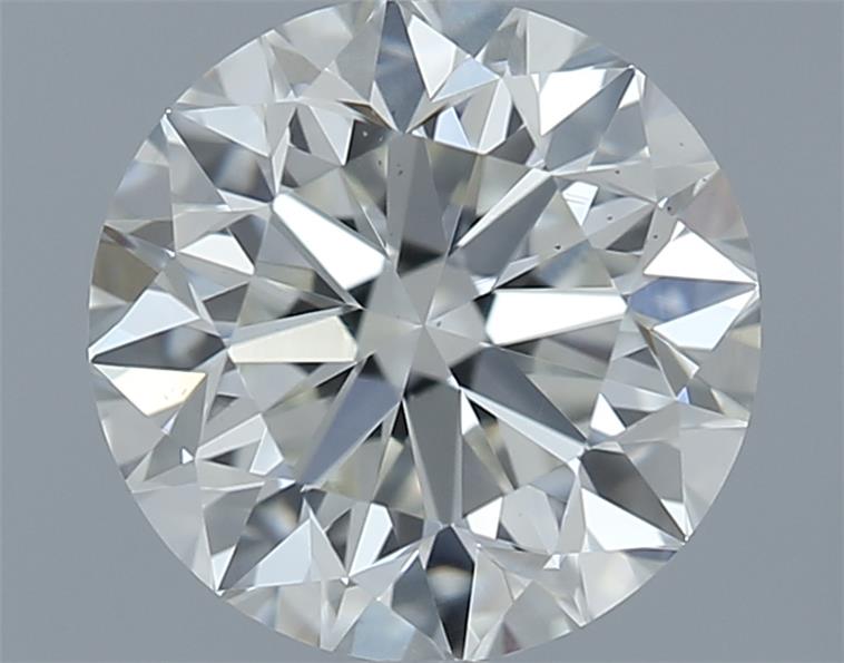 0.91ct Round J VS2 Natural Diamond