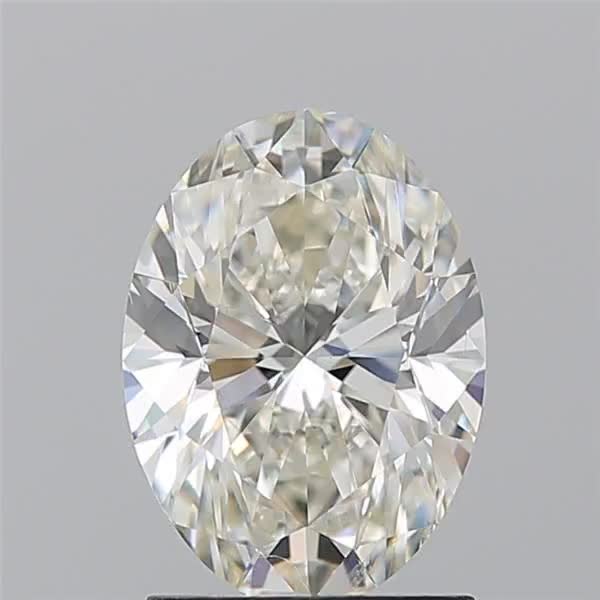 1.7ct Oval J SI2 Natural Diamond