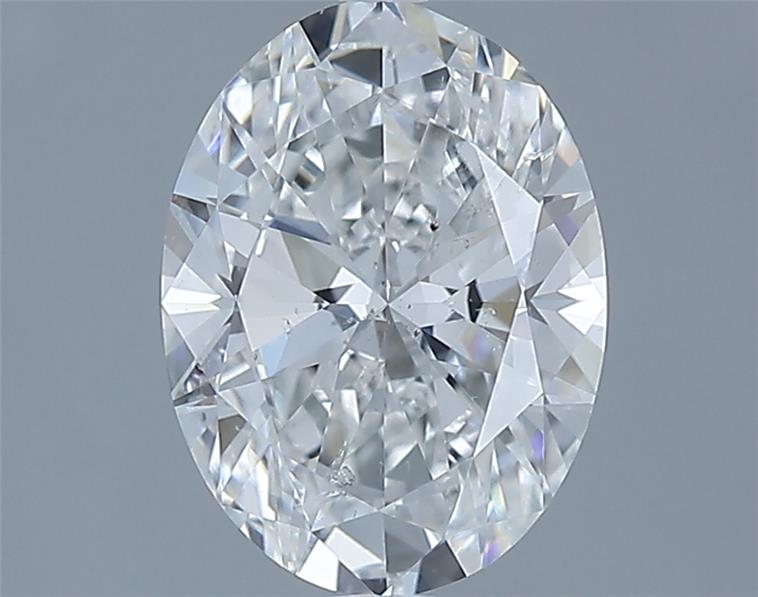 2ct Oval F SI2 Natural Diamond