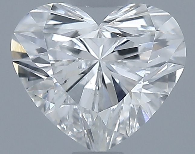 0.71ct Heart F SI2 Natural Diamond