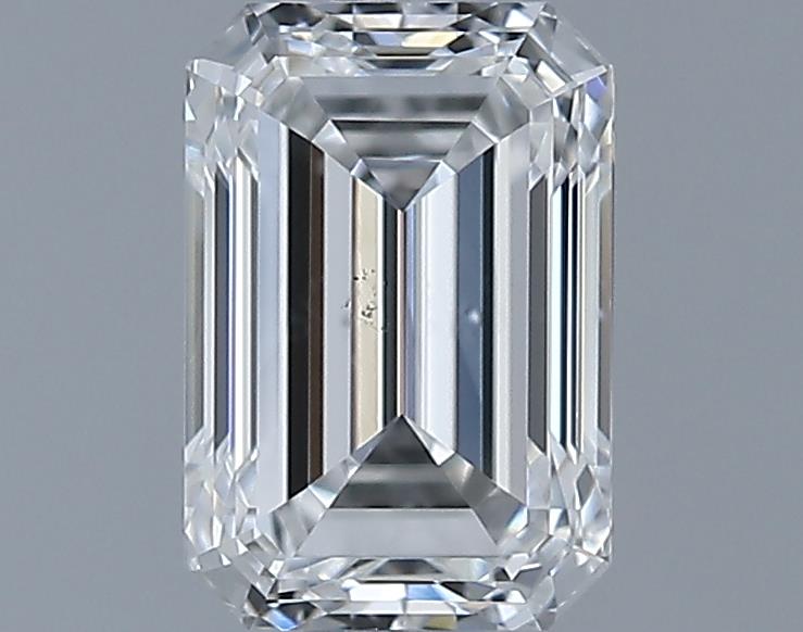1.01ct Emerald F VS2 Natural Diamond