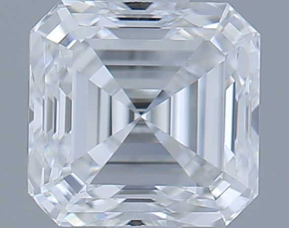 0.63ct Asscher E VVS1 Natural Diamond