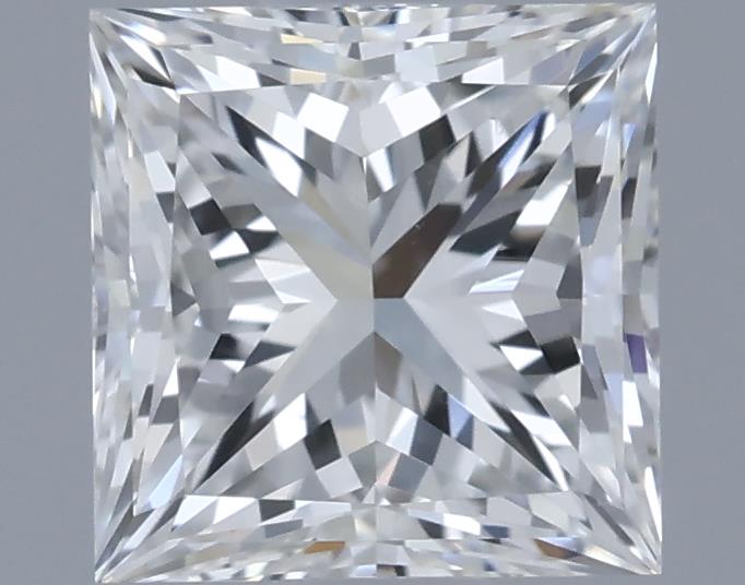 0.71ct Princess F VS2 Natural Diamond