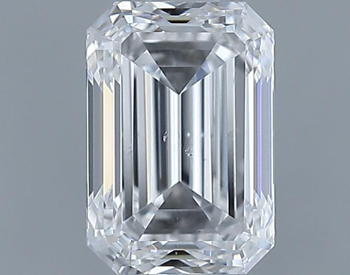 0.9ct Emerald D SI1 Natural Diamond