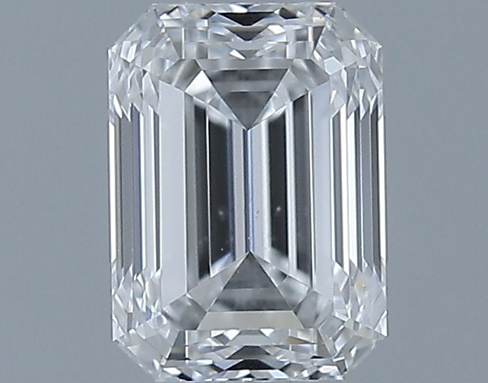 0.7ct Emerald E VS2 Natural Diamond
