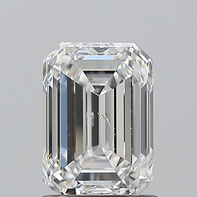 1.2ct Emerald F SI1 Natural Diamond