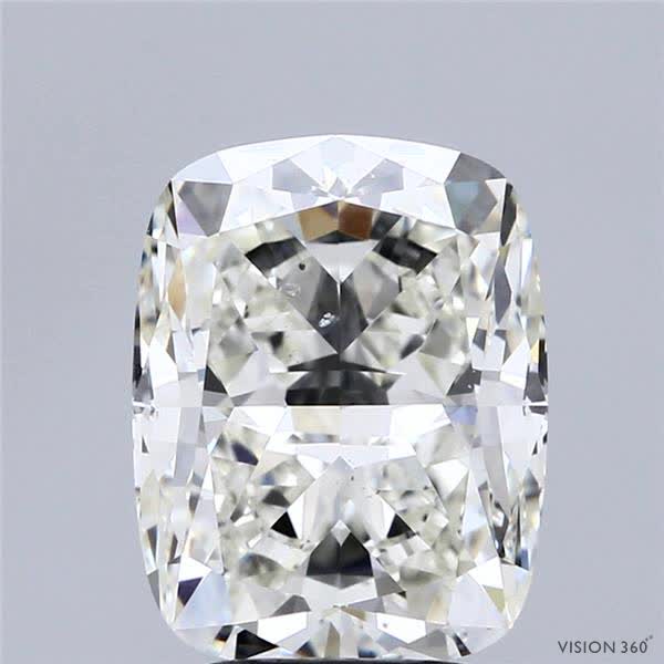 4.01ct Cushion K SI1 Natural Diamond