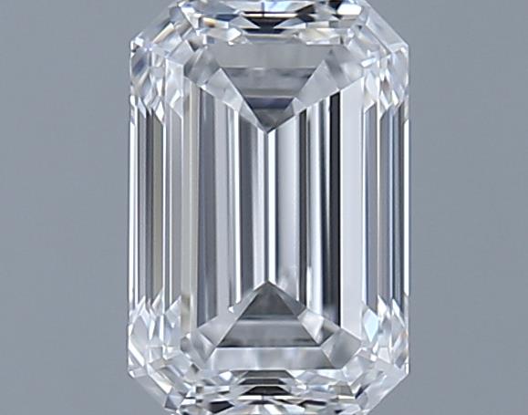 0.7ct Emerald D VVS2 Natural Diamond