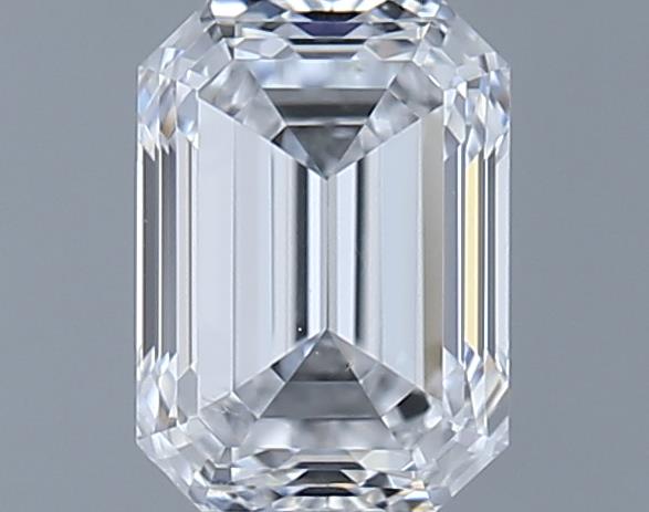 0.91ct Emerald D SI1 Natural Diamond
