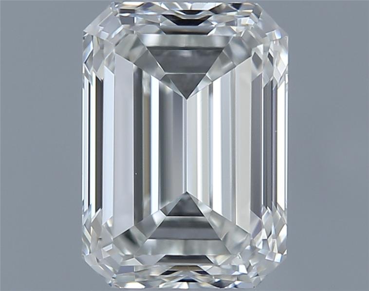 0.9ct Emerald H VVS2 Natural Diamond
