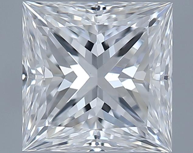 0.75ct Princess D VVS2 Natural Diamond