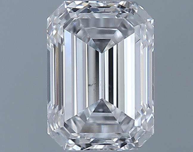 0.61ct Emerald E VS2 Natural Diamond