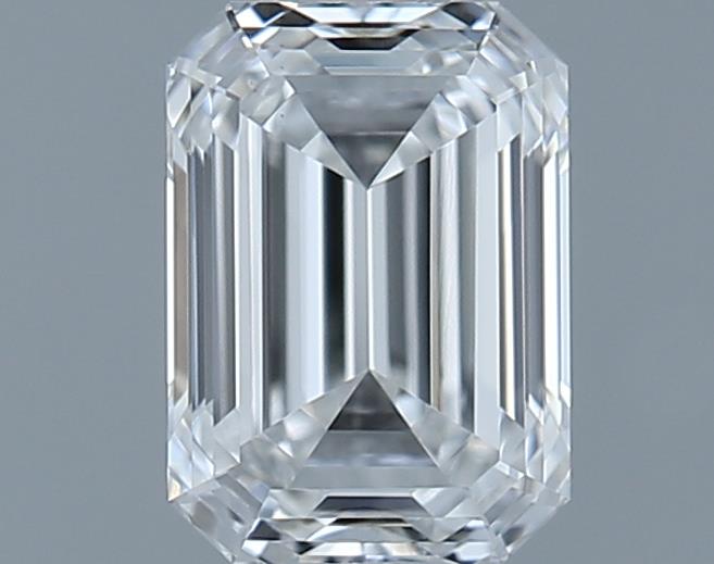 0.61ct Emerald F VS1 Natural Diamond