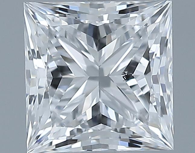 0.72ct Princess D VS2 Natural Diamond