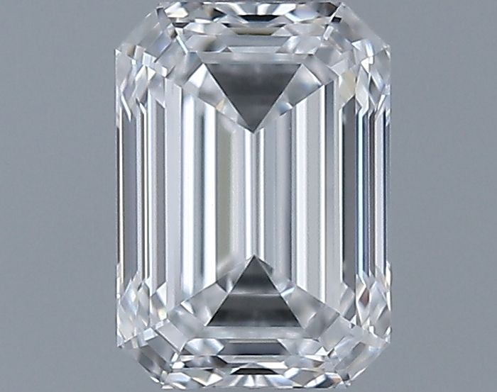 0.6ct Emerald D VVS2 Natural Diamond