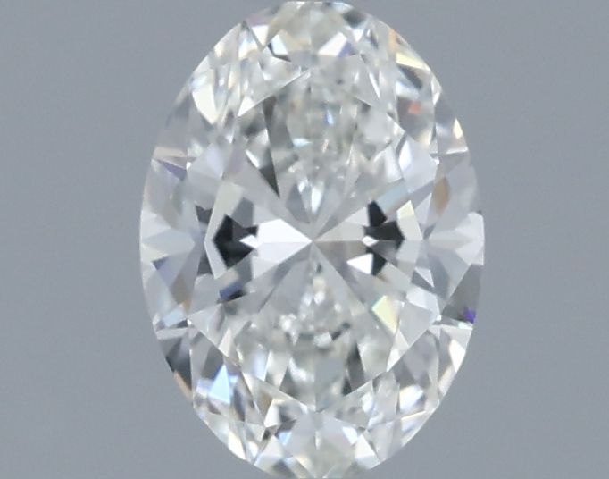 0.52ct Oval H VVS2 Natural Diamond