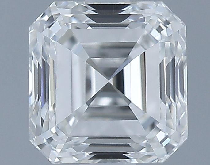 0.7ct Asscher H VS2 Natural Diamond
