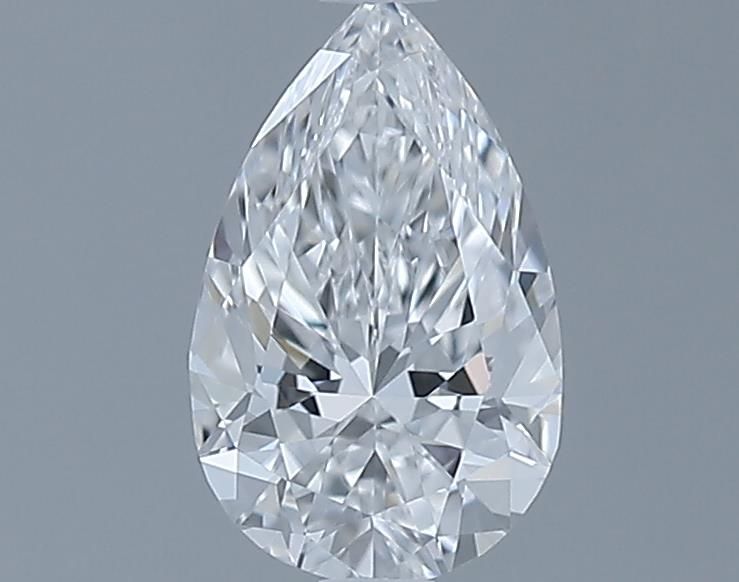 0.53ct Pear D VVS1 Natural Diamond