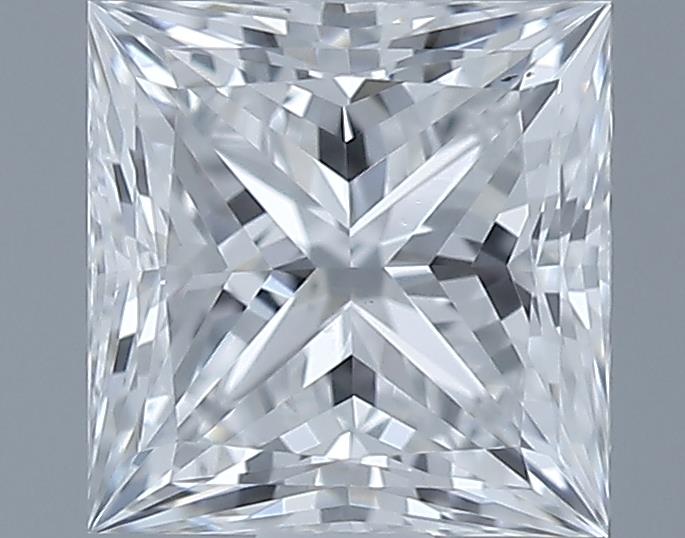0.63ct Princess E VS2 Natural Diamond