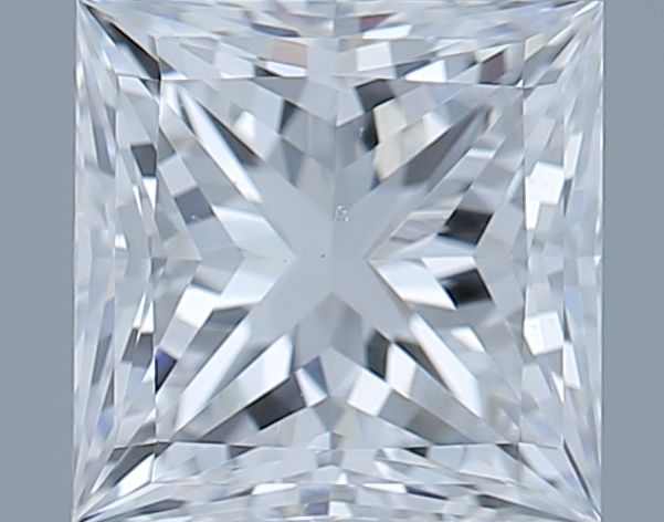0.84ct Princess D SI1 Natural Diamond