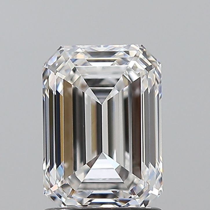 1.7ct Emerald E VVS2 Natural Diamond