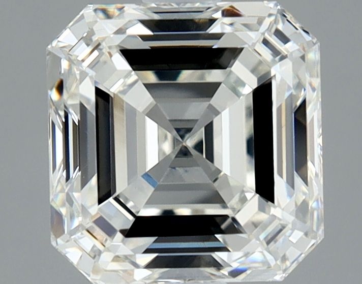 2.21ct Asscher H VVS2 Natural Diamond