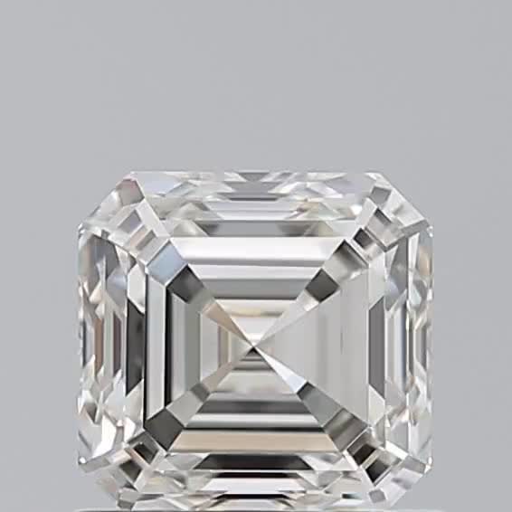 1.01ct Asscher L VVS1 Natural Diamond
