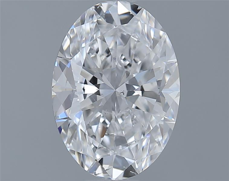 1ct Oval D SI1 Natural Diamond