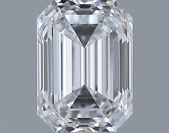 0.91ct Emerald D VVS2 Natural Diamond