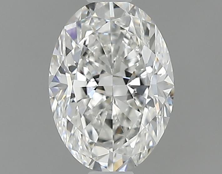 0.9ct Oval F VVS2 Natural Diamond