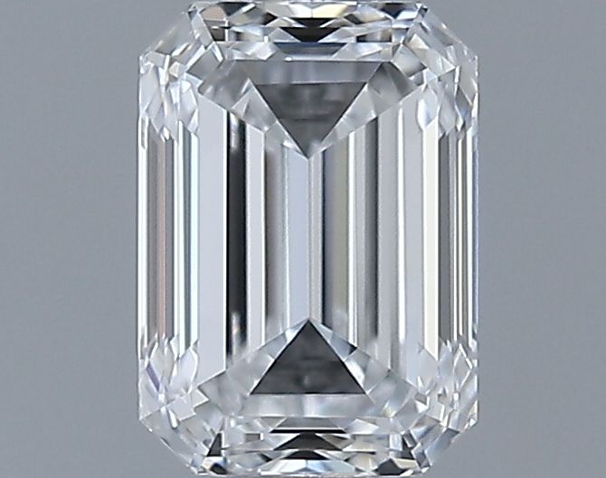 0.62ct Emerald D VVS2 Natural Diamond