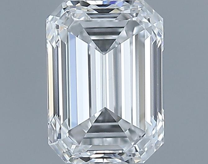 0.7ct Emerald E VVS2 Natural Diamond