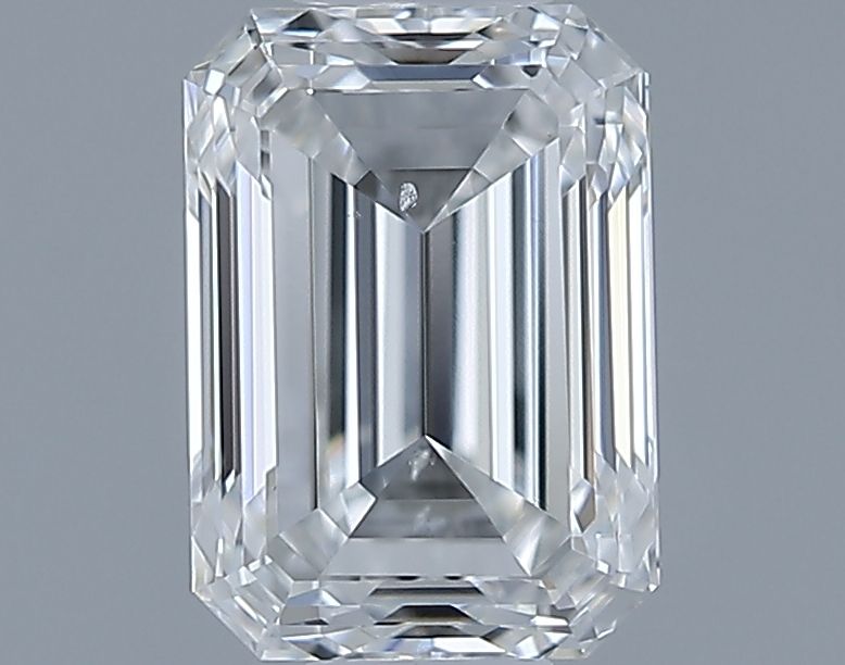 0.7ct Emerald E SI1 Natural Diamond