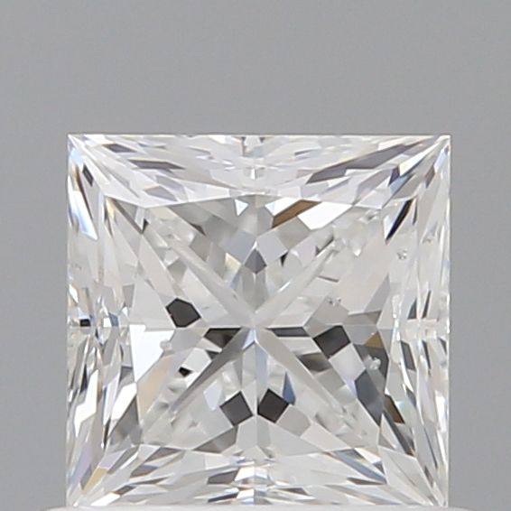 0.7ct Princess F VS2 Natural Diamond