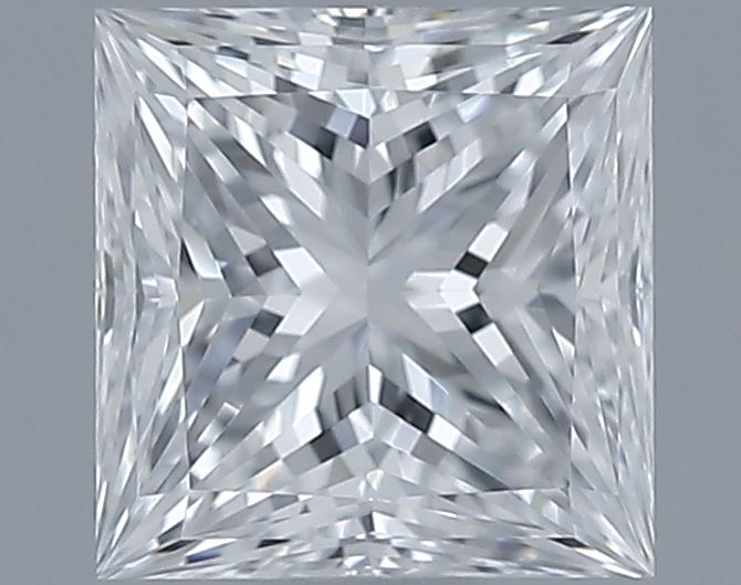 0.82ct Princess D IF Natural Diamond
