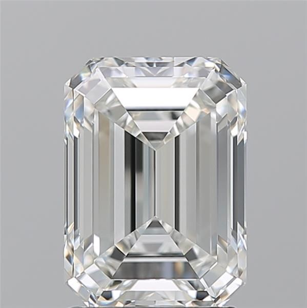 2.5ct Emerald H VVS1 Natural Diamond