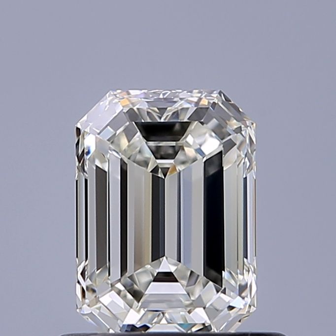 0.71ct Emerald J IF Natural Diamond