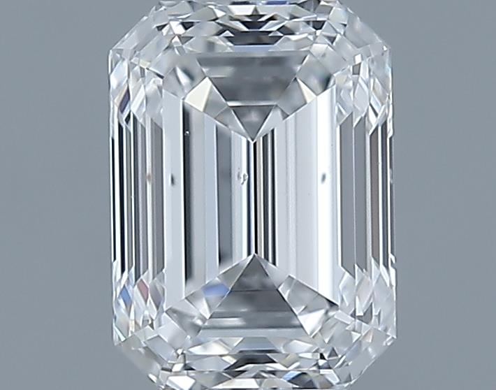 0.9ct Emerald D VS2 Natural Diamond