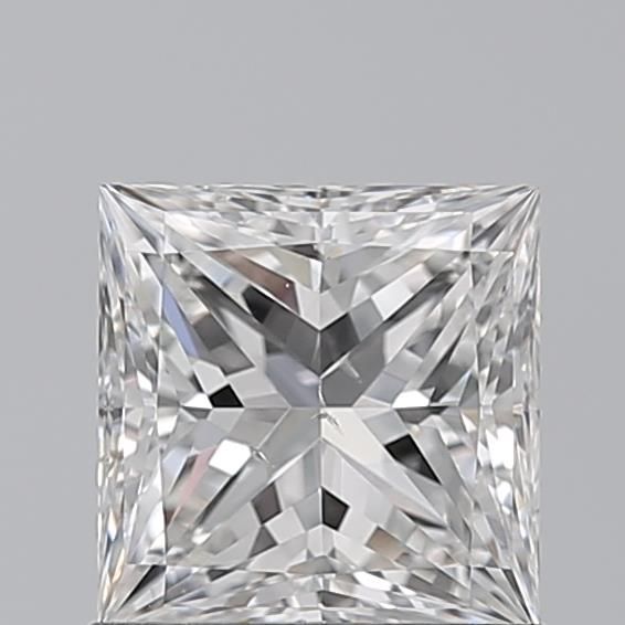 1.01ct Princess F SI1 Natural Diamond