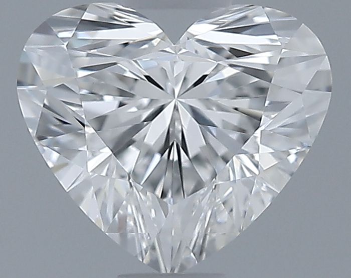 0.6ct Heart F VVS2 Natural Diamond