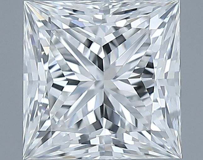 0.73ct Princess F IF Natural Diamond
