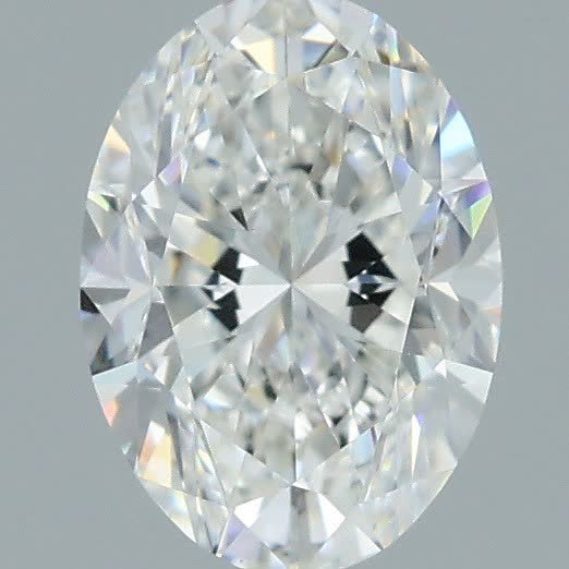 0.7ct Oval F VS1 Natural Diamond